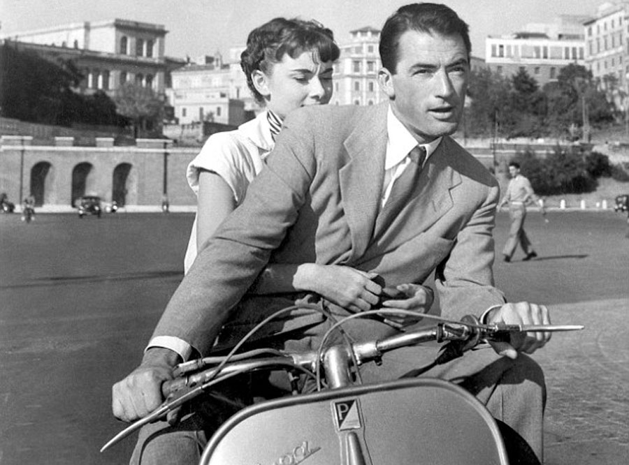 Two Vespas